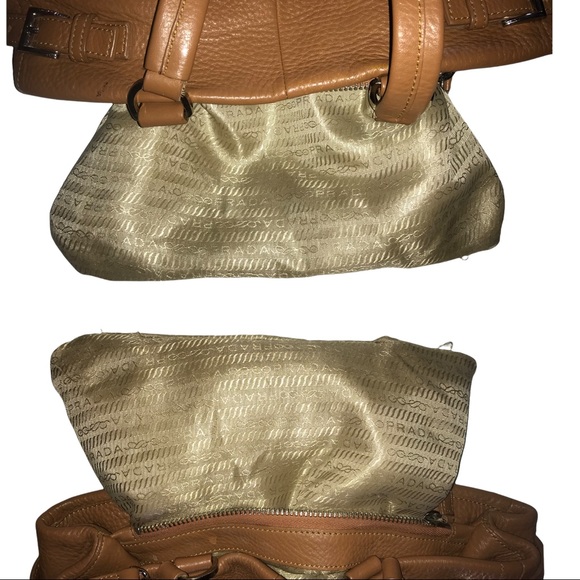 Well Made Leather Prada Brown Hobo Bag - Picture 10 of 13